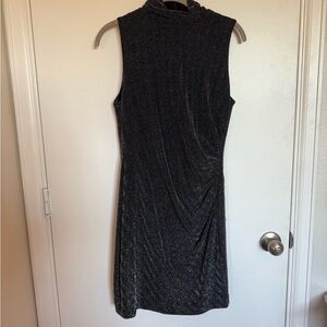 Ralph Lauren Shimmering Black Mini Dress